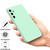 Samsung Galaxy A15 5G Pure Color Liquid Silicone Shockproof Full Coverage Phone Case - Green