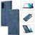 Samsung Galaxy A15 5G LC.IMEEKE Strong Magnetism Microfiber Leather Phone Case - Blue