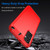 Samsung Galaxy A15 5G Brushed Texture Carbon Fiber TPU Phone Case - Red