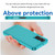 Samsung Galaxy A15 5G Candy Series TPU Phone Case - Transparent Blue