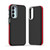 Samsung Galaxy A15 5G Dual-Color Shockproof TPU Phone Case - Red