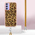 Samsung Galaxy A15 5G Electroplating Dual-side IMD Phone Case with Lanyard - Leopard Print