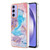 Samsung Galaxy A15 5G Electroplating IMD TPU Phone Case - Blue Marble