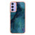 Samsung Galaxy A15 5G Electroplating Marble Dual-side IMD Phone Case - Green 017