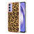 Samsung Galaxy A15 5G Electroplating Marble Dual-side IMD Phone Case - Leopard Print