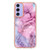 Samsung Galaxy A15 5G Electroplating Marble Dual-side IMD Phone Case - Pink 013