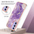 Samsung Galaxy A15 5G Electroplating Marble Dual-side IMD Phone Case - Purple 002