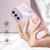 Samsung Galaxy A15 5G Electroplating Marble Dual-side IMD Phone Case - Rose Gold 005