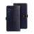 Samsung Galaxy A15 5G idewei Crocodile Texture Leather Phone Case - Dark Blue