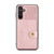 Samsung Galaxy A15 5G JEEHOOD J01 Retro Magnetic Detachable Wallet Phone Case - Pink