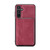 Samsung Galaxy A15 5G JEEHOOD Magnetic Zipper Horizontal Flip Leather Phone Case - Red