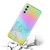 Samsung Galaxy A15 5G Laser Marble Pattern Clear TPU Protective Phone Case - Grey
