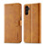Samsung Galaxy A15 5G LC.IMEEKE Calf Texture Leather Phone Case - Brown