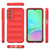 Samsung Galaxy A15 5G Magic Shield TPU + Flannel Phone Case - Red