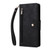 Samsung Galaxy A15 5G Rivet Buckle 9 Cards 3-Fold Wallet Leather Phone Case - Black