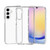 Samsung Galaxy A15 5G Terminator Style Glitter Powder Shockproof Phone Case - Transparent