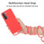 Samsung Galaxy A15 5G Wheat Straw Material + TPU Phone Case with Lanyard - Red