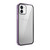 Fusion360 iPhone 12 mini Double Sides Tempered Glass Magnetic Adsorption Metal Frame Anti-peep Screen Case  - Light Purple