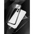 Fusion360 iPhone 12 mini Sliding Lens Cover Mirror Design Four-corner Shockproof Magnetic Metal Frame Double-sided Tempered Glass Case  - Black