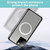 Fusion360 iPhone 12 Pro Max 360 Full Body Magnetic Frosted Magsafe Phone Case - Silver Fusion360 iPhone 12 Pro Max 360 Full Body Magnetic Frosted Magsafe Phone Case - Silver
