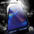 Fusion360 iPhone 12 mini Double Sides Tempered Glass Magnetic Adsorption Metal Frame HD Screen Case  - Blue Purple