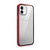 Fusion360 iPhone 12 mini Double Sides Tempered Glass Magnetic Adsorption Metal Frame HD Screen Case  - Red