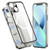 Fusion360 iPhone 14 360 Full Body Magnetic Frosted Magsafe Phone Case - Silver