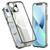 Fusion360 iPhone 14 Plus 360 Full Body Magnetic Frosted Magsafe Phone Case - Silver