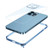 Fusion360 iPhone 14 Plus Metal Frame HD Transparent Phone Case  - Black