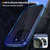 Fusion360 iPhone 15 Anti-peeping Magnetic Double-sided Tempered Glass Phone Case - Blue