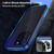 Fusion360 iPhone 15 Plus Anti-peeping Magnetic Double-sided Tempered Glass Phone Case - Silver