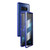 Fusion360 Samsung Galaxy Note 8 Magnetic Metal Frame Double-sided Tempered Glass Case - Blue Purple