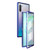 Fusion360 Samsung Galaxy Note10 Magnetic Metal Frame Double-sided Tempered Glass Case - Blue Purple