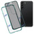 Fusion360 Samsung Galaxy S22 5G Anti-peeping Magnetic Double-sided Tempered Glass Phone Case - Green