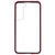 Fusion360 Samsung Galaxy S22 5G HD Magnetic Metal Tempered Glass Phone Case - Red