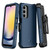 MyBat Pro Antimicrobial Maverick Series Case with Holster for Samsung Galaxy A25 5G - Blue / Black