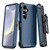 MyBat Pro Antimicrobial Maverick Series Case with Holster for Samsung Galaxy S24 Plus - Blue / Black