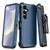 MyBat Pro Antimicrobial Maverick Series Case with Holster for Samsung Galaxy S24 Plus - Blue / Black