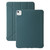 iPad Air 11 2024 TPU Deformation Flip Leather Tablet Case with Holder - Dark Green