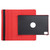 iPad Pro 13 2024 360 Degree Rotation Litchi Texture Leather Tablet Case with Holder - Red