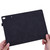 iPad Pro 13 2024 Calf Texture Embossed Leather Tablet Case - Black