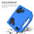 iPad Pro 11 2024 Children EVA Shockproof Tablet Case with Thumb Bracket - Blue
