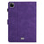 iPad Pro 11 2024 Coconut Tree Embossed Smart Leather Tablet Case - Purple