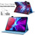 iPad Pro 11 2024 Colored Drawing Leather Smart Tablet Case - Starry Sky