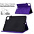 iPad Pro 11 2024 Peony Butterfly Embossed Leather Smart Tablet Case - Purple