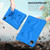 iPad Air 11 2024 Butterfly Bracket EVA Shockproof Tablet Case - Blue