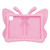 iPad Air 11 2024 Butterfly Bracket Kids EVA Shockproof Tablet Case - Pink