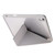 iPad Air 11 2024 Deformation Transparent Acrylic Leather Tablet Case - Grey