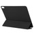 iPad Air 11 2024 Double-sided Clip Non-buckle Magnetic PU Smart Tablet Case - Black