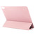 iPad Air 11 2024 Double-sided Clip Non-buckle Magnetic PU Smart Tablet Case - Rose Gold